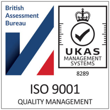 UKAS ISO 9001 logo