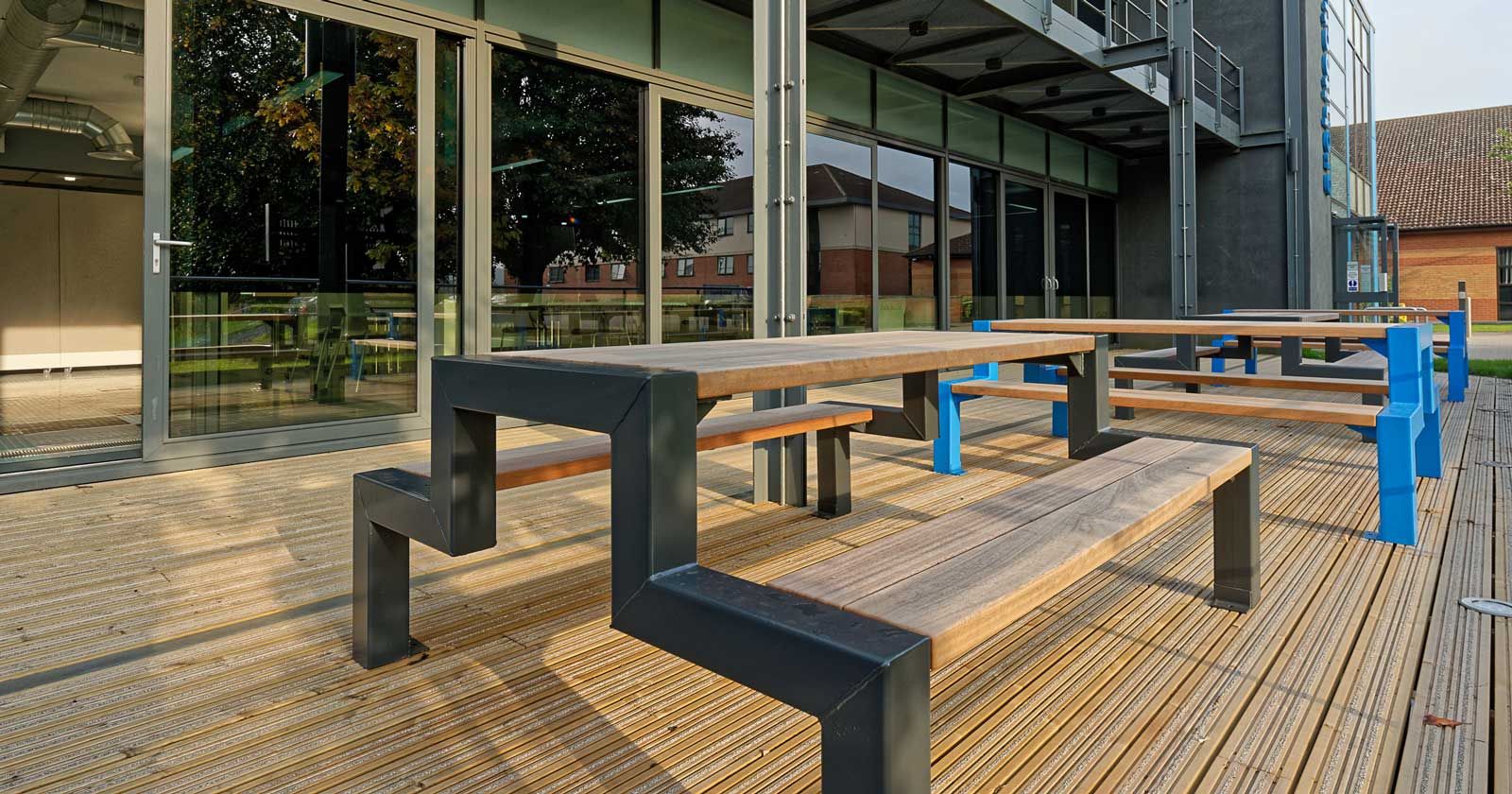 Loughborough-University-School-of-Architecture-Refit-outside-seating-area-by-APSS