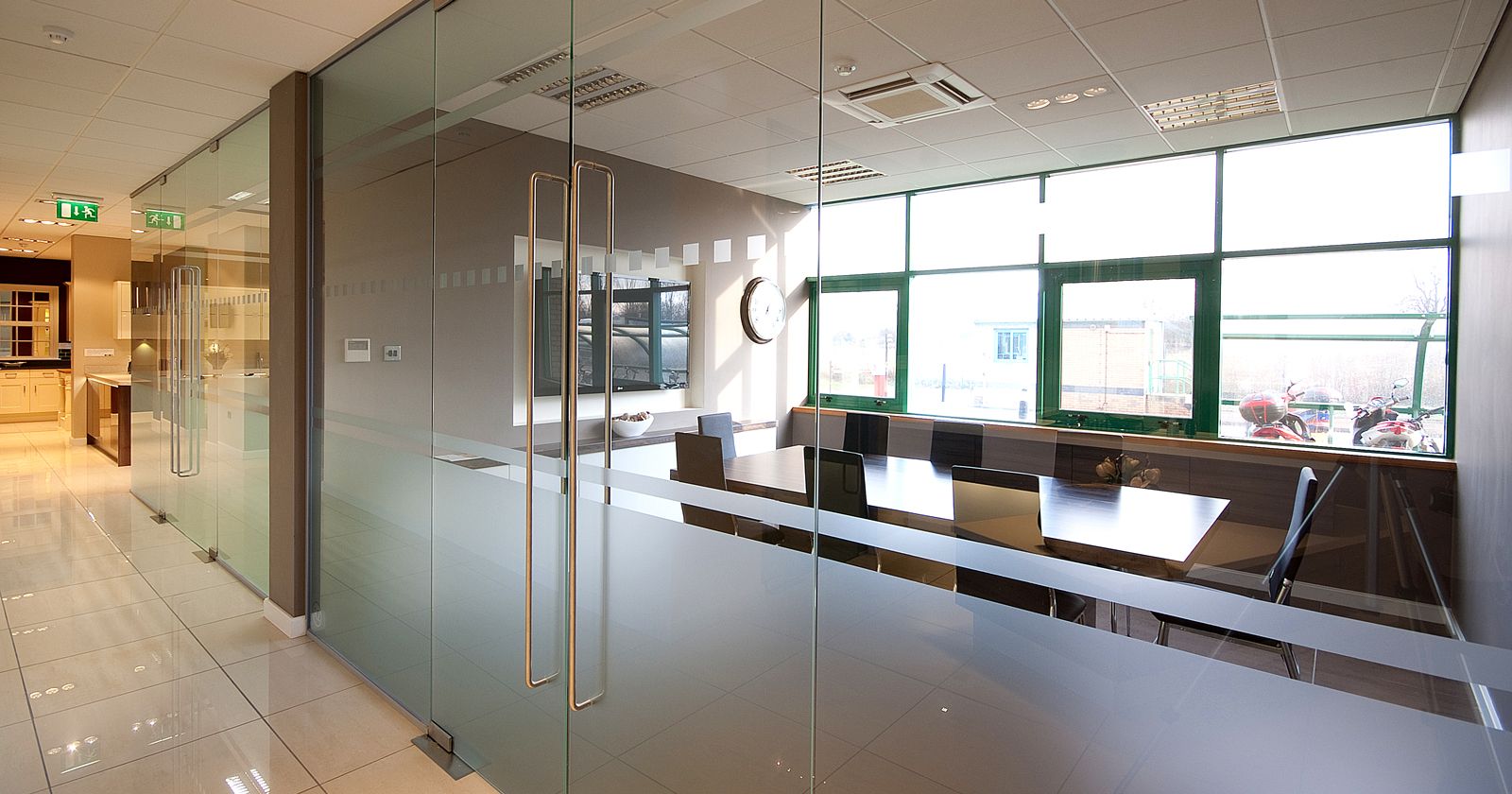 Omega PLC Glass Partitions and manifestations by APSS