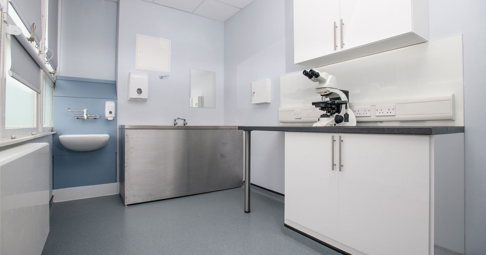 Queensgate Medical Centre Consultation Room with Sink Installed by APSS