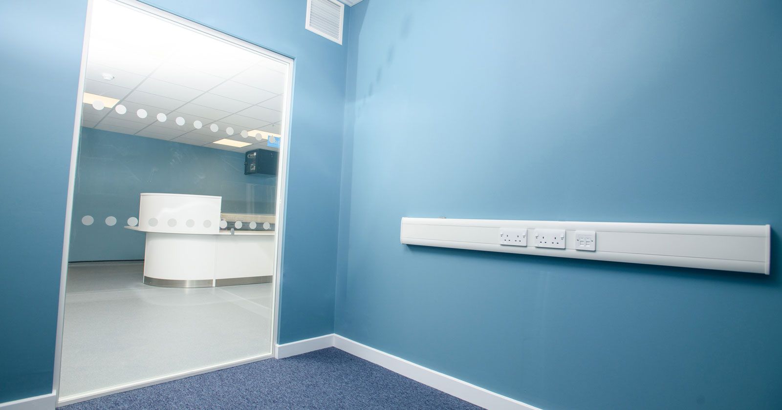 Queensgate Medical Centre Glass Partitions and Electrical Installation by APSS