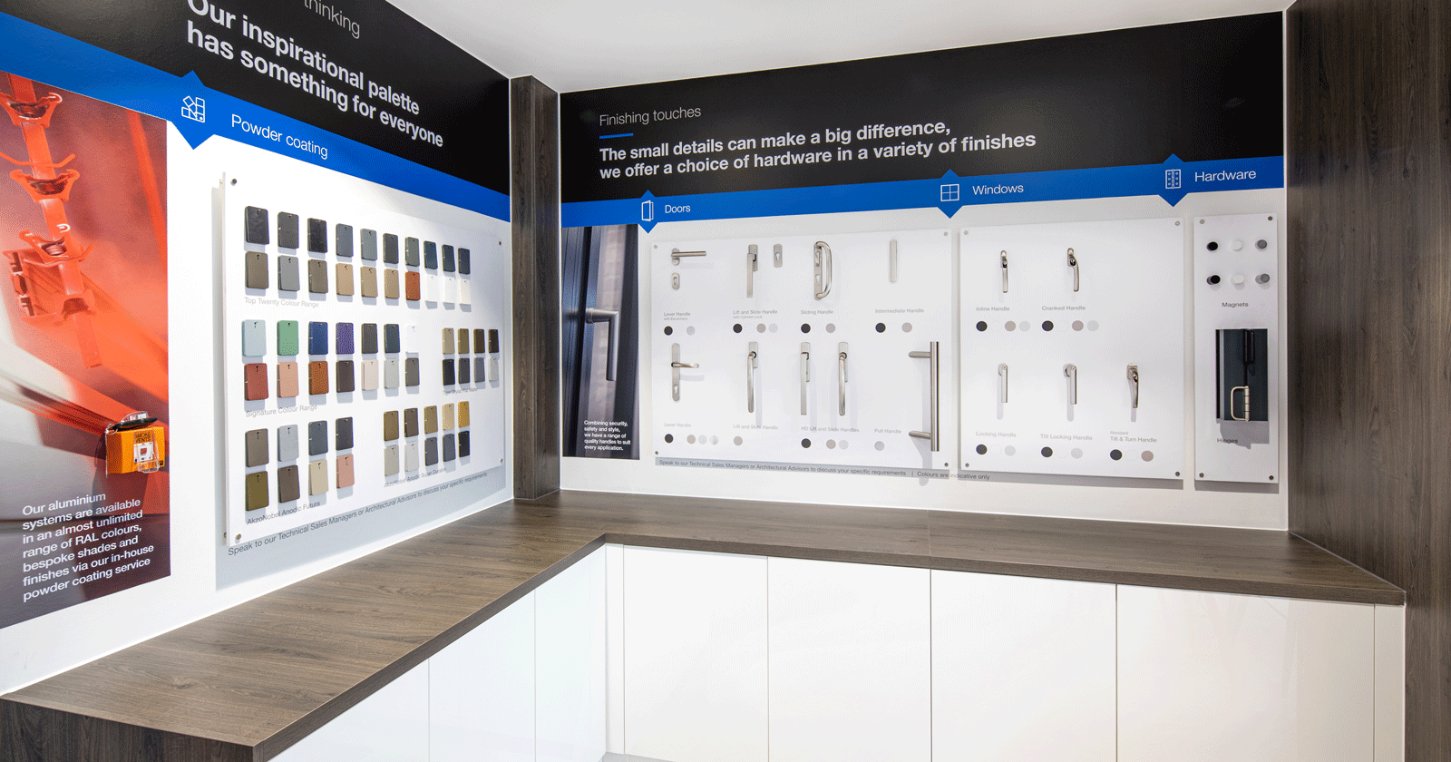 SAS Showroom retail display
