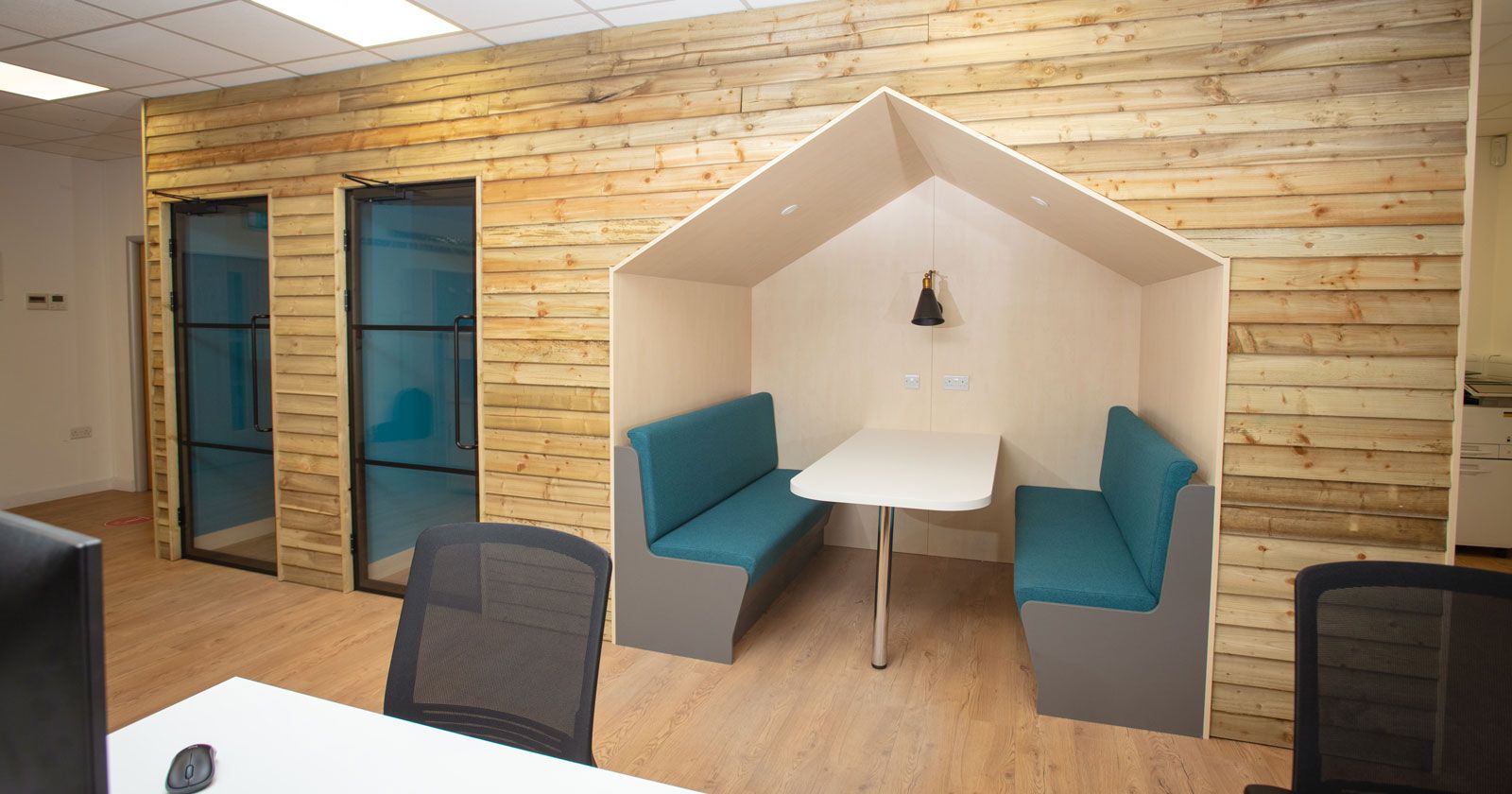 Wattbike Bespoke meeting Pod and Personal Meeting Rooms Designed and Installed by APSS