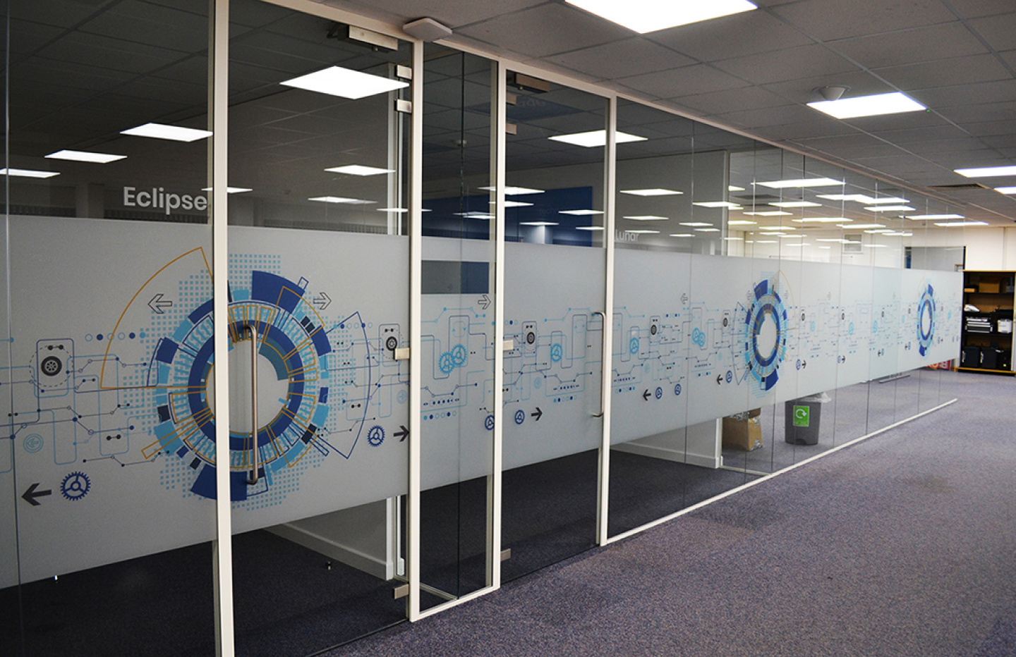Apogee Fit Out APSS Glass Partitions 3 by APSS