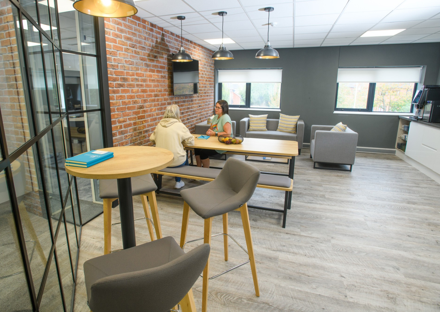 Break out area Charnwood Accountants