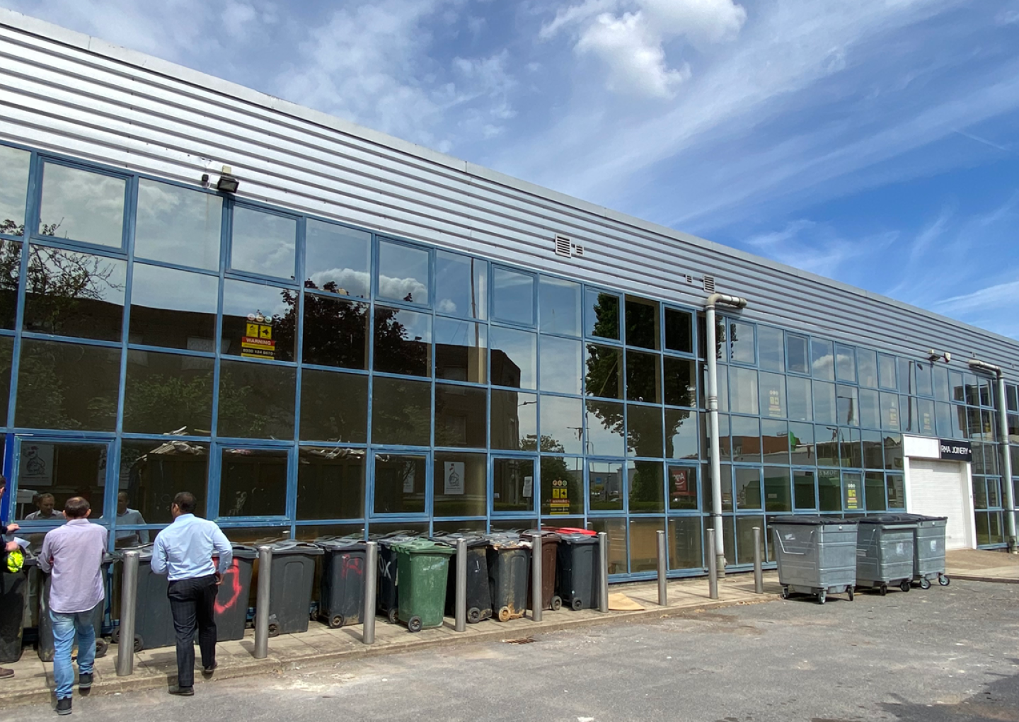 Before Dilapidation work was completed by APSS at Oxgate