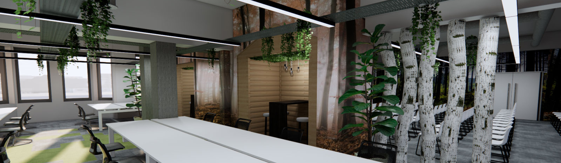 Biophilic Office Design By APSS