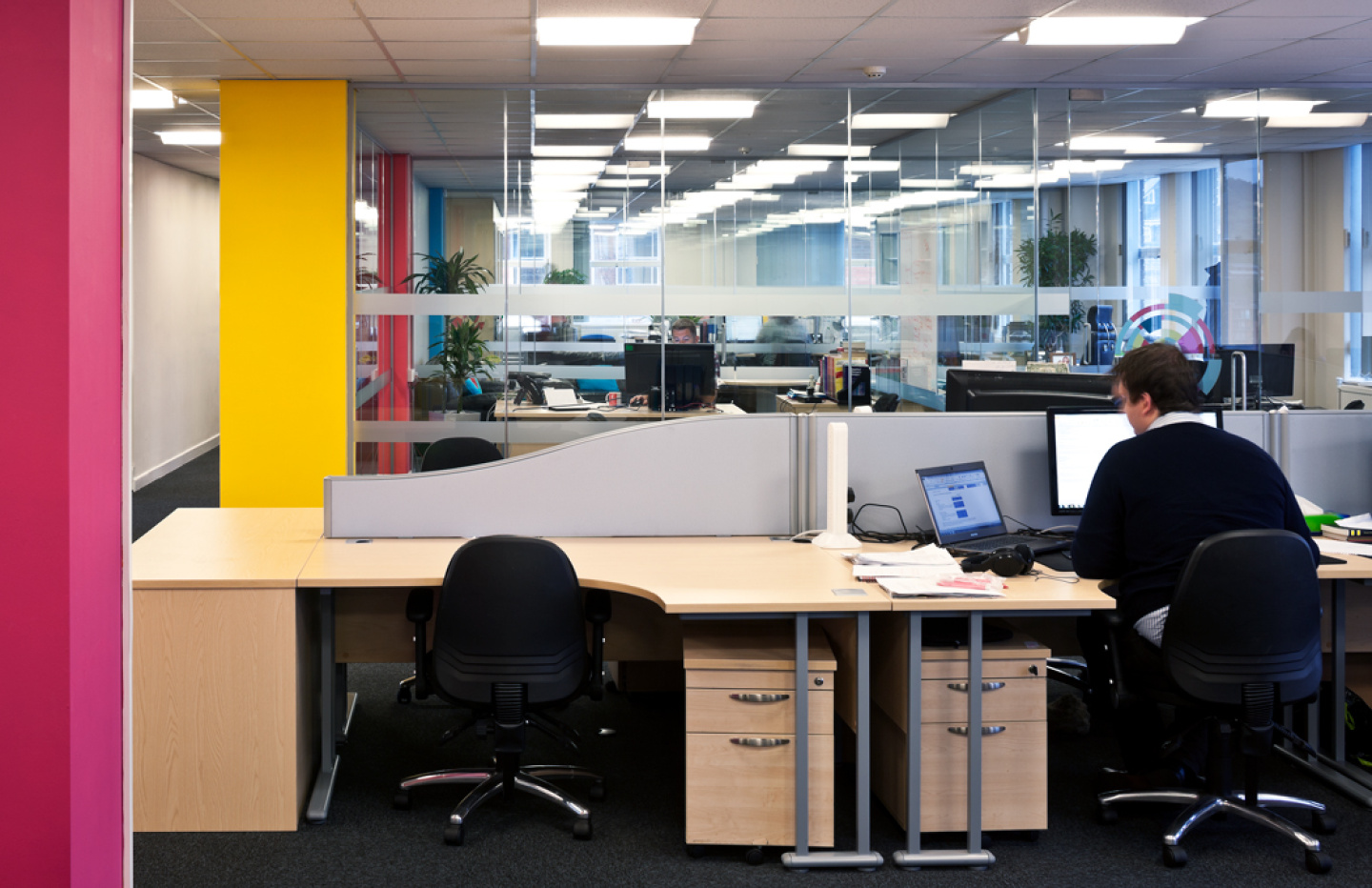 Bresmed Health Solutions Office glass partitions by APSS