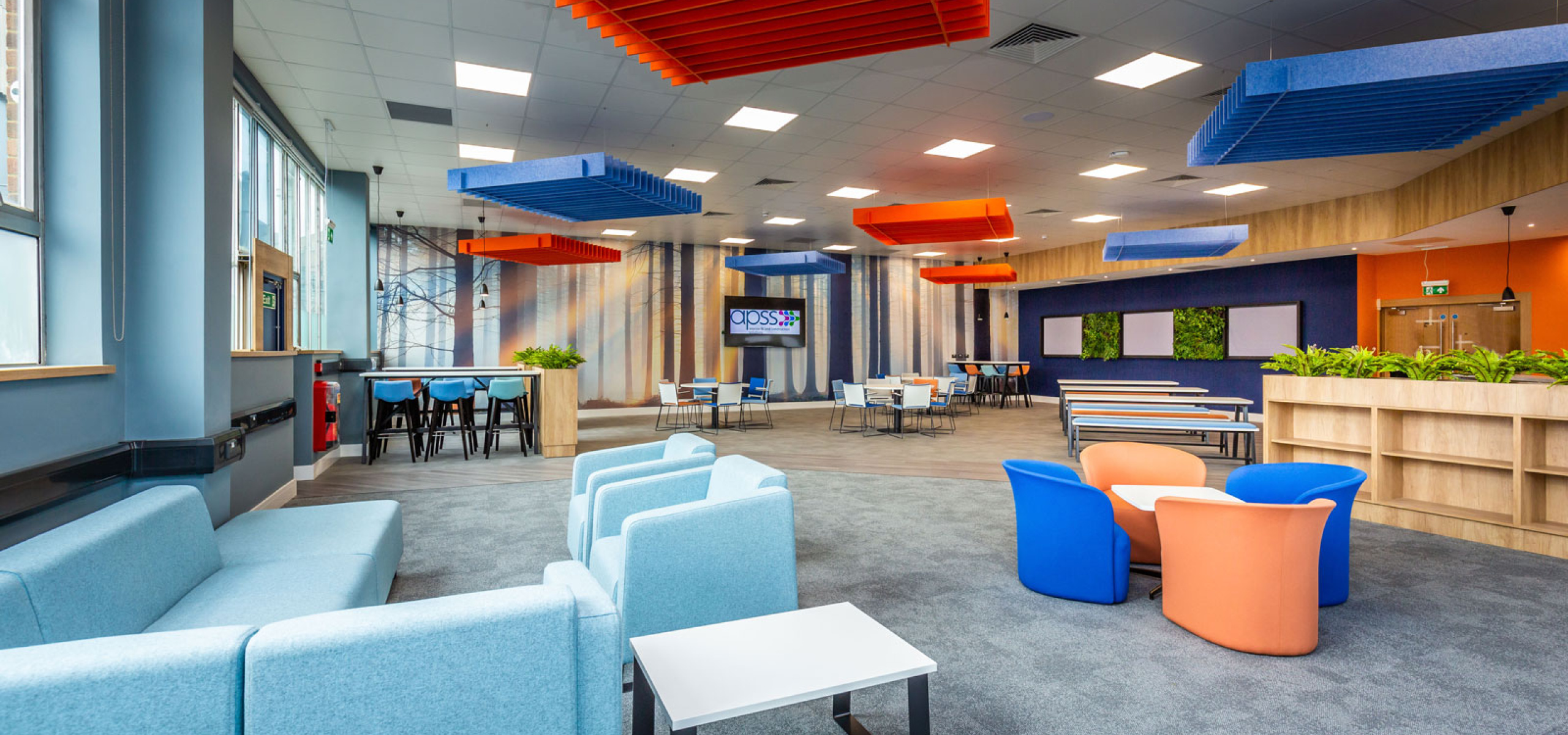 DiaSorin Staff Kitchen and Breakout Area