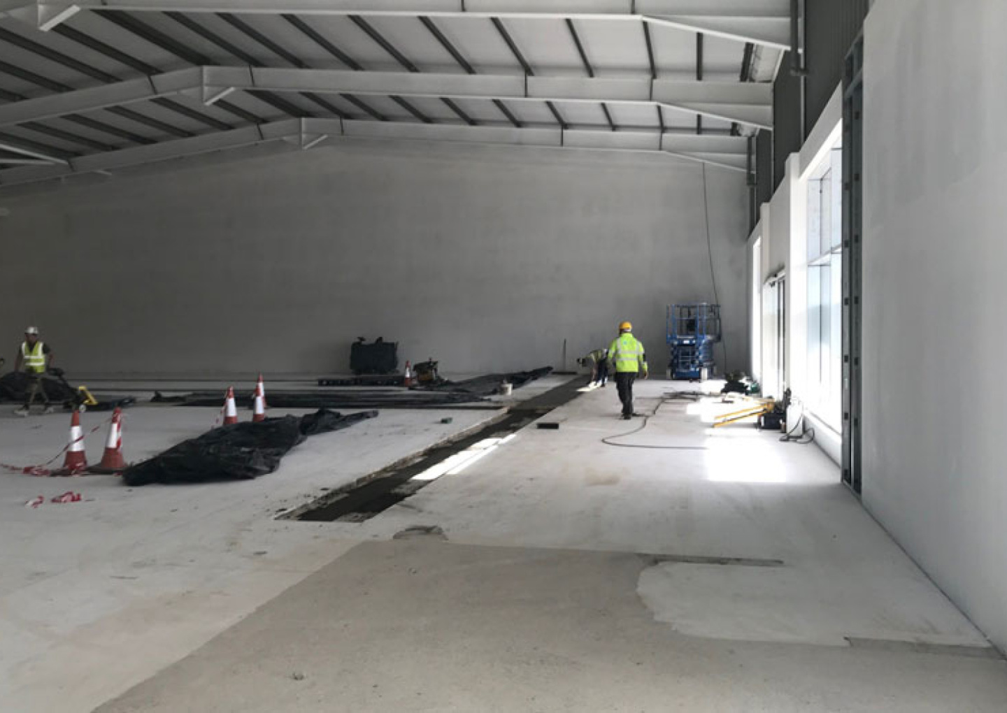 Ongoing Dilapidation Works on Site by APSS