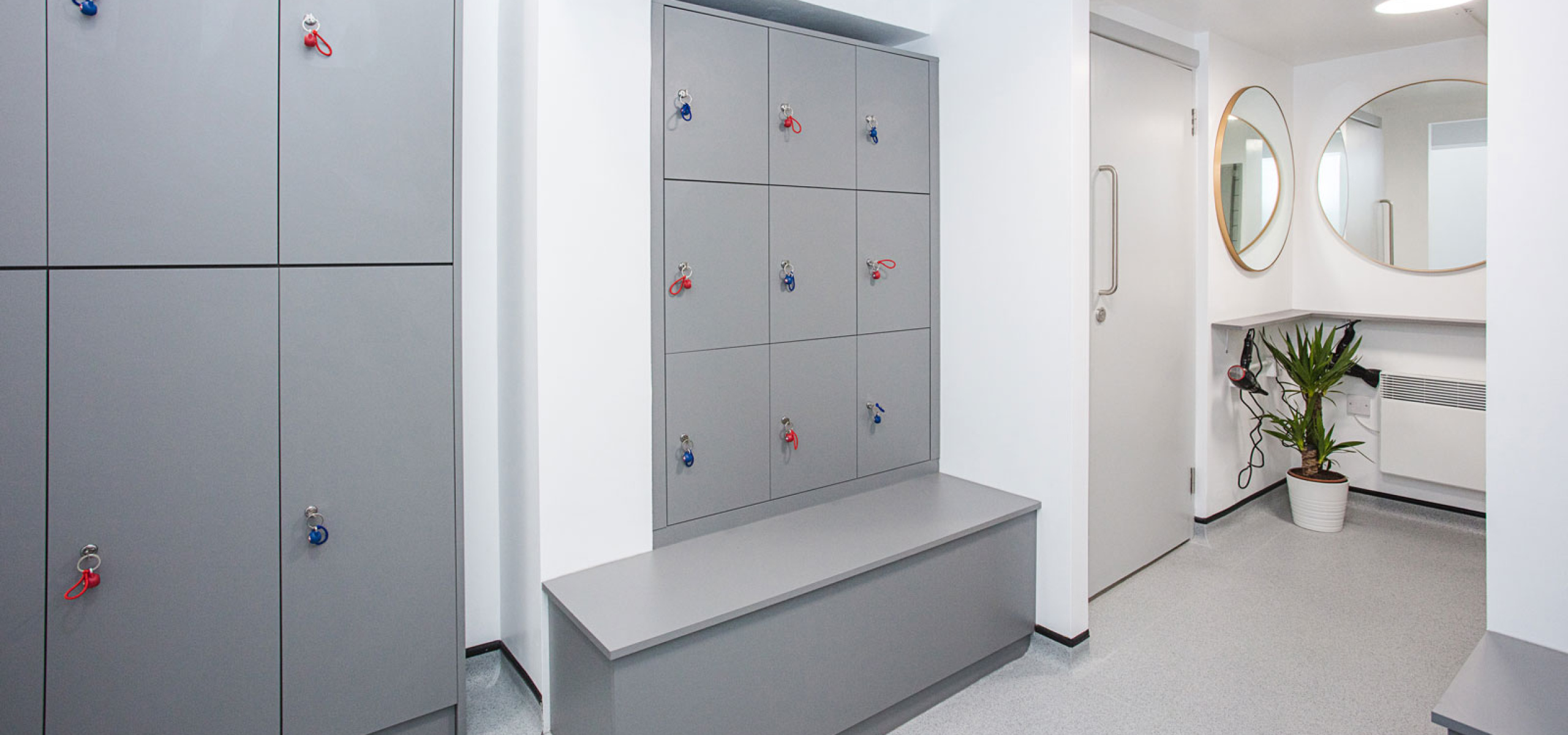 F45 Gym Changing Room Lockers by APSS Joinery