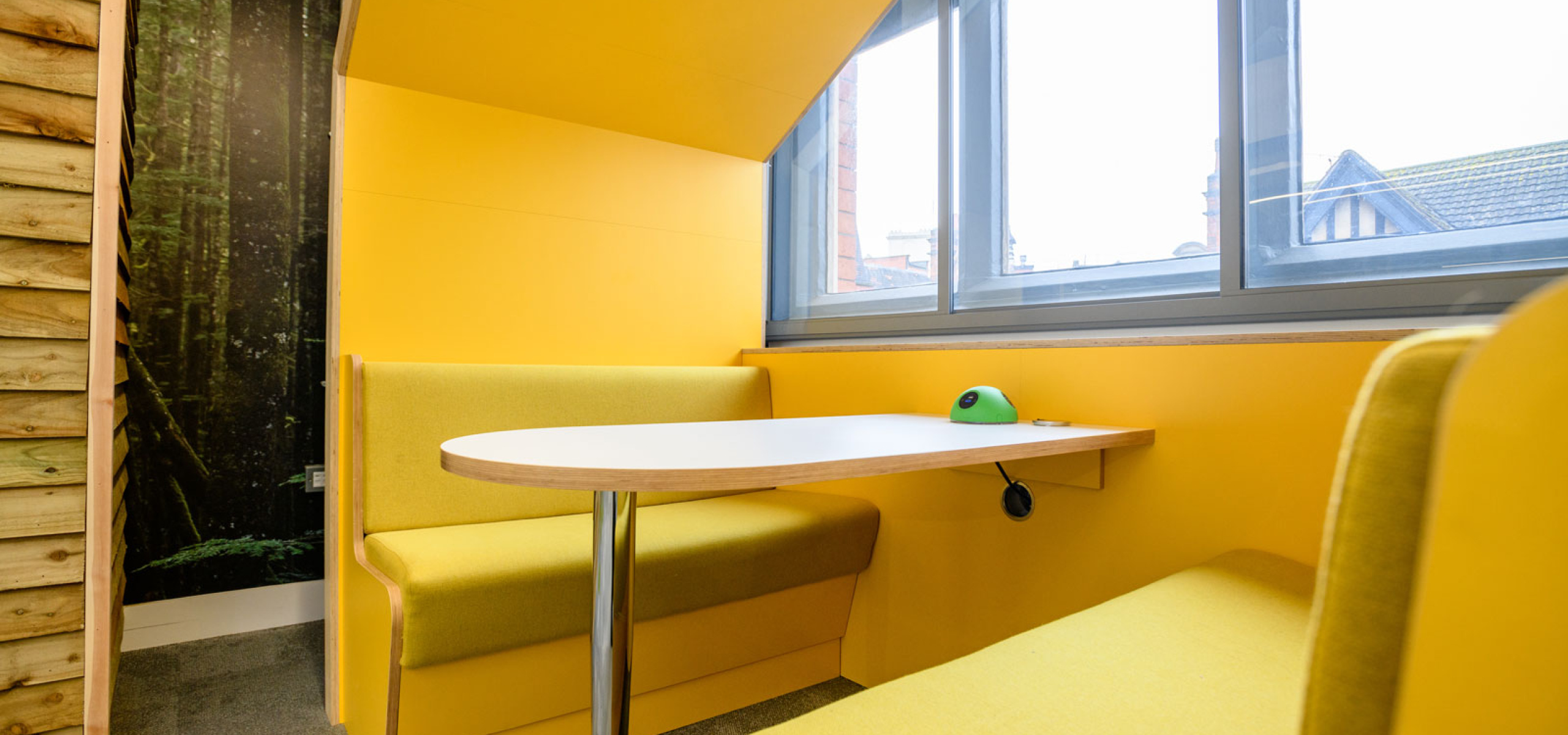 Impression Digital Marketing Meeting Pod Designed by APSS Joinery