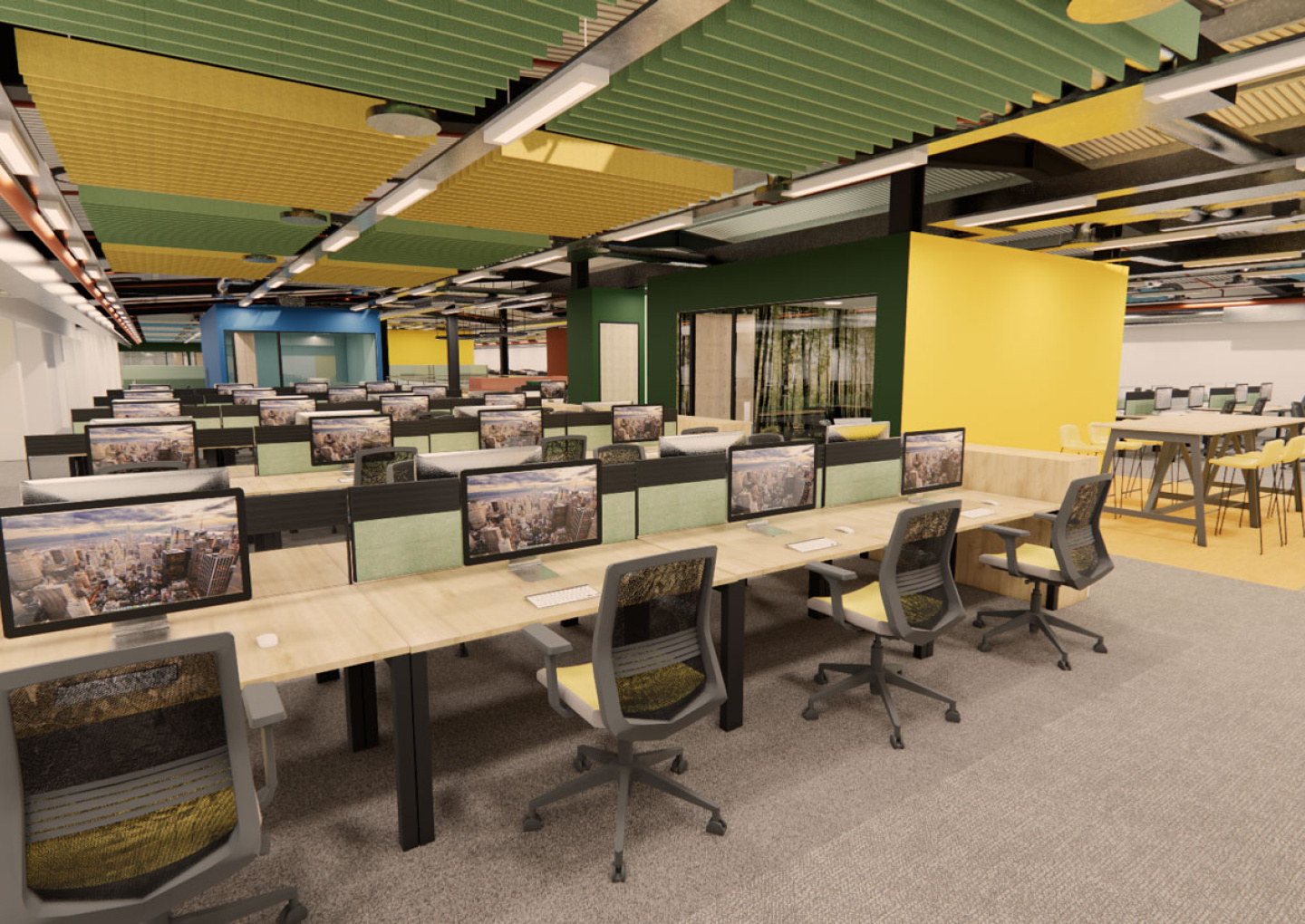 Open Plan Office Design