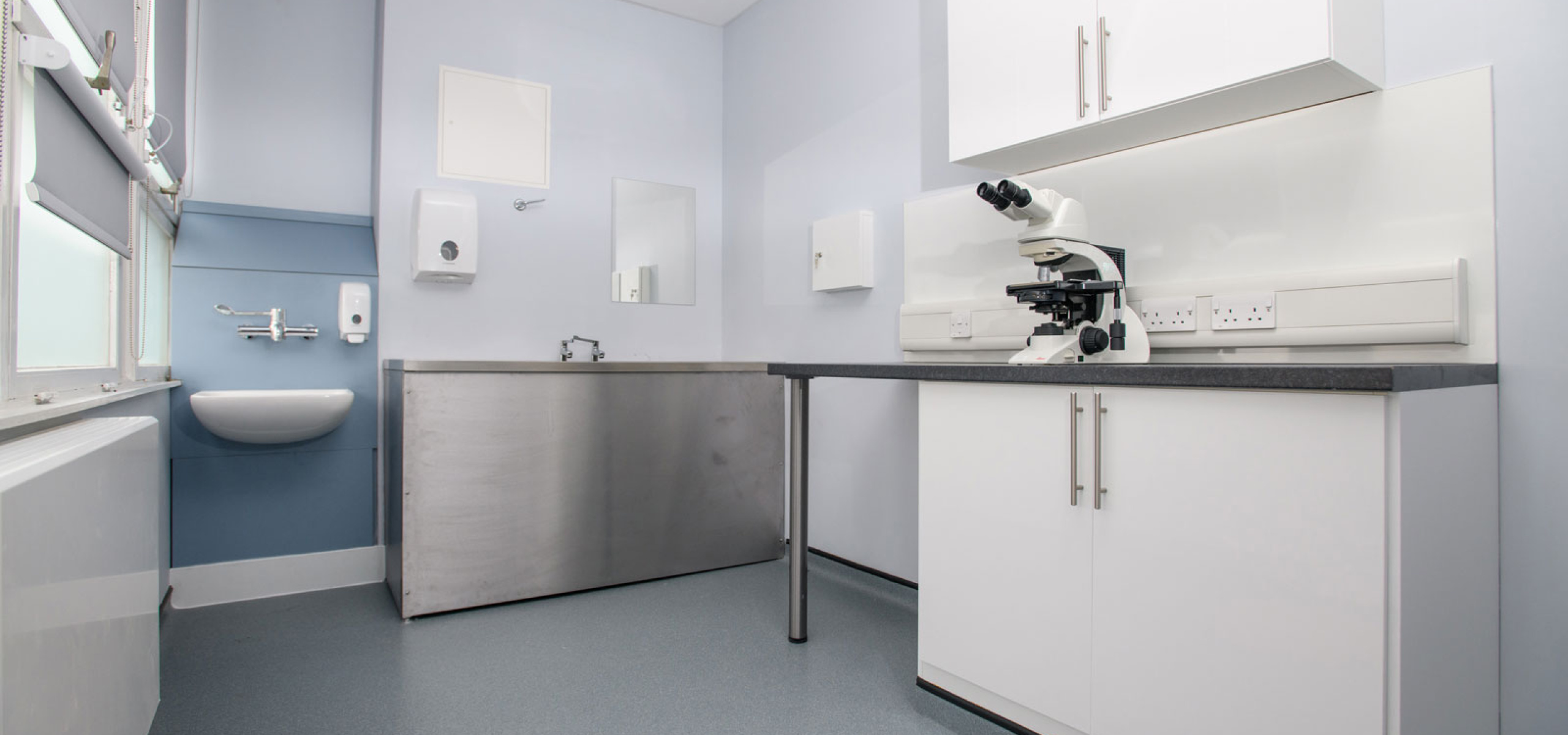 Queensgate Medical Centre Consultation Room with Sink Installed by APSS