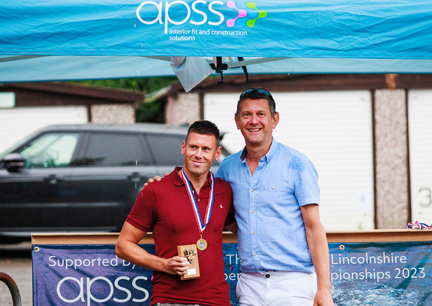 Sean Cuffley Wins Master's Mile ASA in his age group