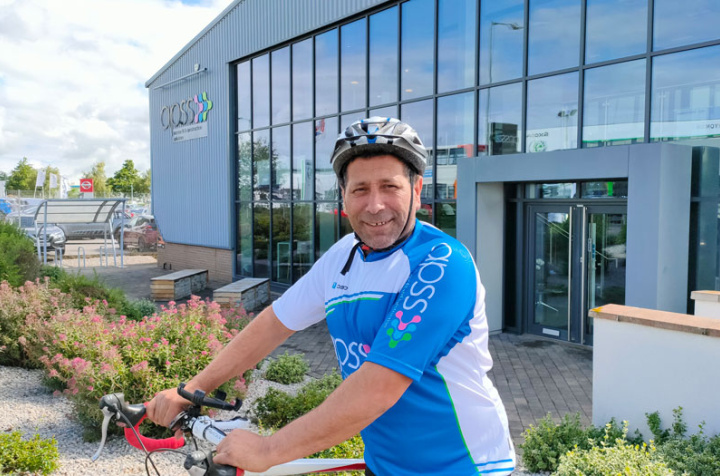 Vitor Pinto APSS Joiner to Cycle 100 miles for charity