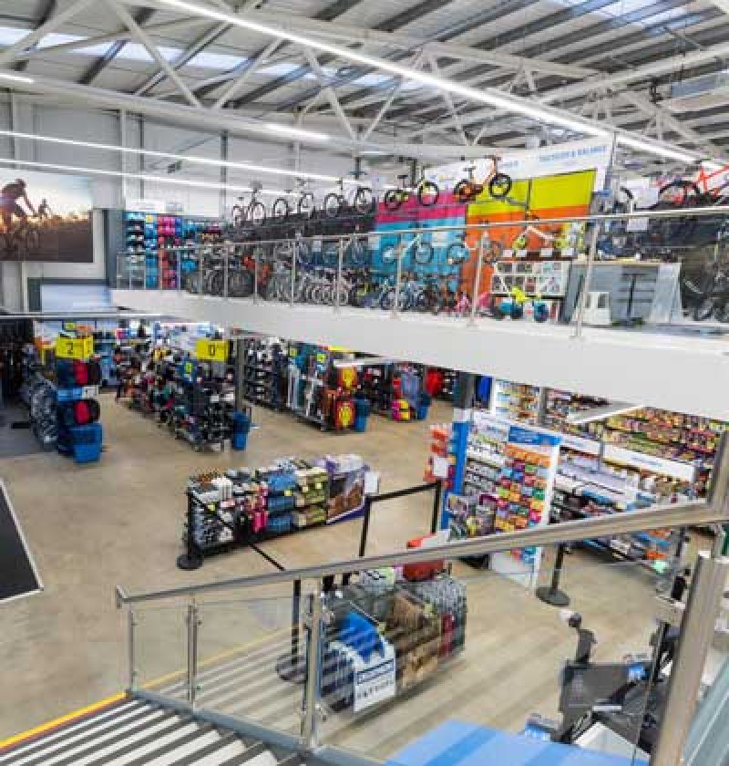Decathlon Mezzanine installation and Retail Fit Out - APPS Showcase