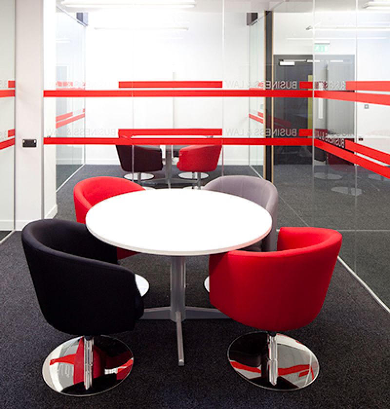 University of Lincoln School of Business Glass Partitions supply and Installation - APPS Showcase